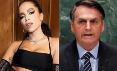 Anitta rebate comentário debochado de Bolsonaro sobre educação política