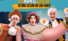 “A Bela e a Fera – Um musical” fará última apresentação em São Paulo