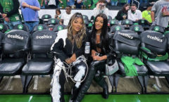 Diva faz assim: Ludmilla é convidada VIP em jogo das finais da NBA, nos Estados Unidos