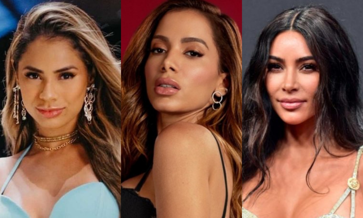 Os segredos de maquiagem de Kim Kardashian, Anitta, Lexa e outras