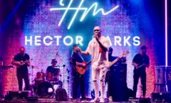 Hector Marks grande promessa da música brasileira faz show no festival gastronômico de Martins