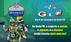 Com exclusividade na TV aberta, RedeTV! transmitirá o primeiro jogo da NFL no Brasil com show de Anitta